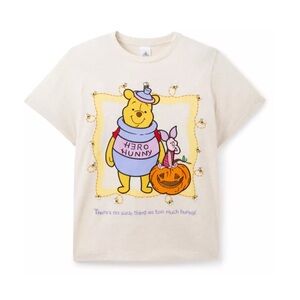 Disney Cream Winnie the Pooh Halloween T-Shirt - 2XL
